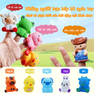 【BabyJoy】Bộ tàu hỏa trang trại Montessori,đồ chơi ghép cặp dạy số,màu sắc và hình khối,phát triển vận động tinh cho trẻ