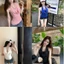 L3326#性感荡领无袖露背挂脖吊带背心女装夏季纯欲系带上衣辣妹26031103
