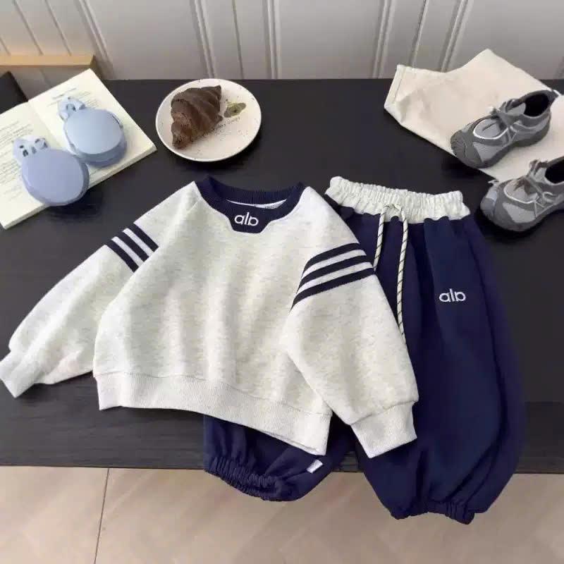 [BiBeo Kids] Bộ Quần Áo THU ĐÔNG BỘ NỈ ALA cho bé trai ,Bộ quần áo dài tay cho bé