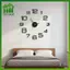 SWEET Không Khung Dạ Quang Tường Clo 3D Gương Stier Hiện Đại DIY Trang Trí Thạch Anh Yên Tĩnh Cho Văn Phòng Tại Nhà Phòng Họp n