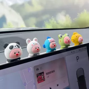 TikTok Bảng Điều Khiển Trung Tâm Trang Trí Màn Hình Hoạt Hình Dễ Thương loopy Xe Beaver Ruby Trang Sức Điều Khiển Trung Tâm Ô Tô Trang Trí 26.3.26