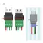 USB Hàn Cắm USB Nam Nữ Điện Thoại Di Động Bàn Phím Chuột Kết Nối USB Cắm mới
