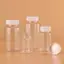 PNPIA- Chai Nhựa 15ml đến 500ml Nắp Trắng Trong Suốt Rỗng Có Thể Đổ Lại Bền Chống Rò Rỉ Hộp Đựng Mỹ Phẩm Bảo Quản Chất Lỏng