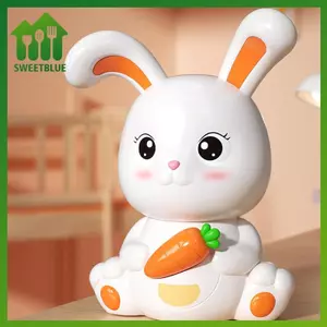 SWEET Bunny Piggy Bank Hình Hộp Tiết Kiệm Tiền Tượng Động Vật Thủ Công Hộp Tiết Kiệm Cho Kệ Nhà Để Bàn Phòng Ngủ Quà Tặng Sinh Nhật n