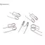 BeautifulHomeA 5 Chiếc Lò Xo Xoắn Đôi 0.9 * 11MM Thép Không Gỉ Mạnh Điện Dây Vũ Nữ Thoát Y Phần Cứng Lò Xo VN