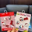 Set Charm Hello Kitty Kem Dâu Cao Cấp Loại 1 🎀 Mix Kitty Đỏ Và Nơ Đỏ Siêu Cute Gắn Dép Phong Cách Hàn Quốc ✨