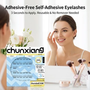 C Curl Lông mi giả 10-12mm Chiều dài hỗn hợp Sợi tự nhiên Lông mi thủ công nhẹ để trang điểm sân khấu hàng ngày