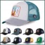 SQ Thời Trang Rồng Bóng Goku Vegeta Anime Snap-on Cotton Mũ Bóng Chày Unisex Lưới Trucker Cap