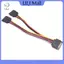Cáp Y chia nguồn ULJ 15 Pin Sata Nam đến 2 Sata Nữ 20cm.