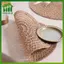 Thảm trải bàn tròn đay dệt bằng tay SWEET, Thảm trải bàn chống trượt chịu nhiệt 15 Inch cho trang trại Boho Trang trí ăn uống n