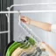 Maybest Móc Treo Quần Áo Chín Lỗ Hộ Gia Đình Nhựa Đỏ Đa Năng Quần Áo Sấy Hiện Vật Ngang Và Dọc Magic Xoay Bold Thiên Tính Móc {VN}