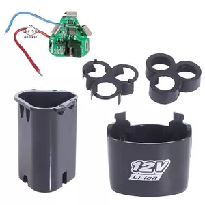 Maybest BMS 18650 Lithium Box Circuit Pa Vỏ Braet Máy khoan cầm tay Bảng bảo vệ pin Li-ion 3S 12V DC Dụng cụ điện {VN}