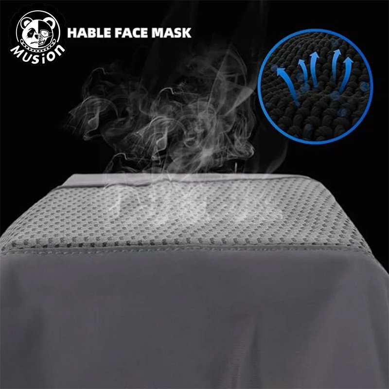 Musion Anti-UV Lưới thoáng khí Balaclava, Che mặt để đi xe đạp Xe máy Chạy bộ & Thể thao ngoài trời