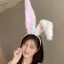 PNPIA- Cô Gái Dễ Thương Sang Trọng Tai Thỏ Dài Dây Buộc Tóc Cosplay Phụ Kiện Tóc