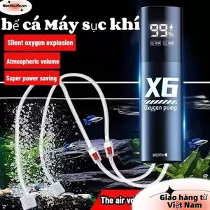 Máy sục khí NORDICLIFE với thời gian chạy 48H, Máy sục khí bể cá có độ ồn thấp, Máy sục khí có thể sạc lại USB di động Máy sục khí bể cá 5W yên tĩnh để câu cá ngoài trời / bể cá