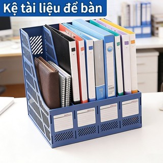 Kệ đựng tài liệu A4 kệ sách 3/4 ngăn chắc chắn lý tưởng cho học sinh không gian văn phòng hiện đại
