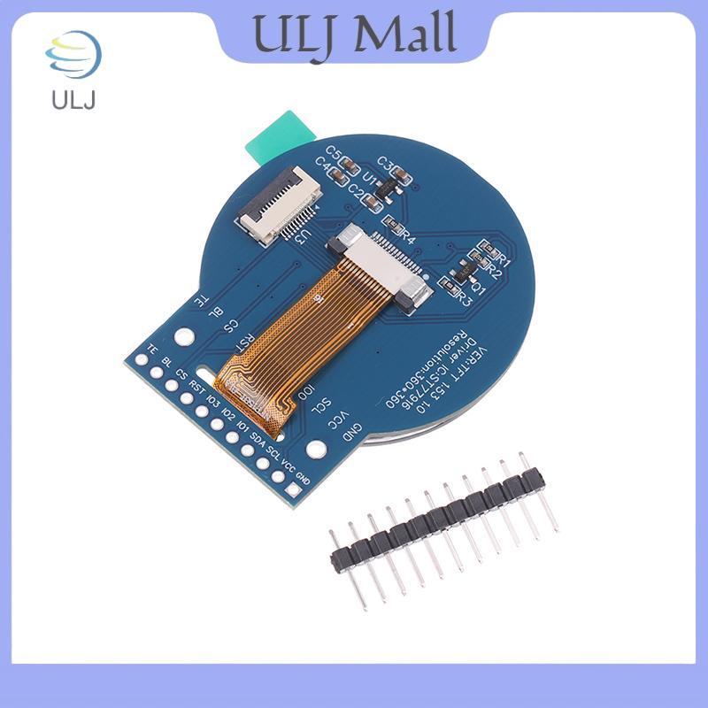 ULJ 360x360 Pixels Màn hình TFT tròn 1,53 Inch: Màn hình LCD màu ST77916 QSPI – có thể gập lại.