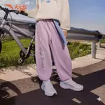 ANTA Kids Quần Nỉ Jogger Dài Bé gái 362547735U – Mềm, Ấm, Bo Gấu, Co Giãn, Thoải Mái Mặc Hằng Ngày — ảnh 1