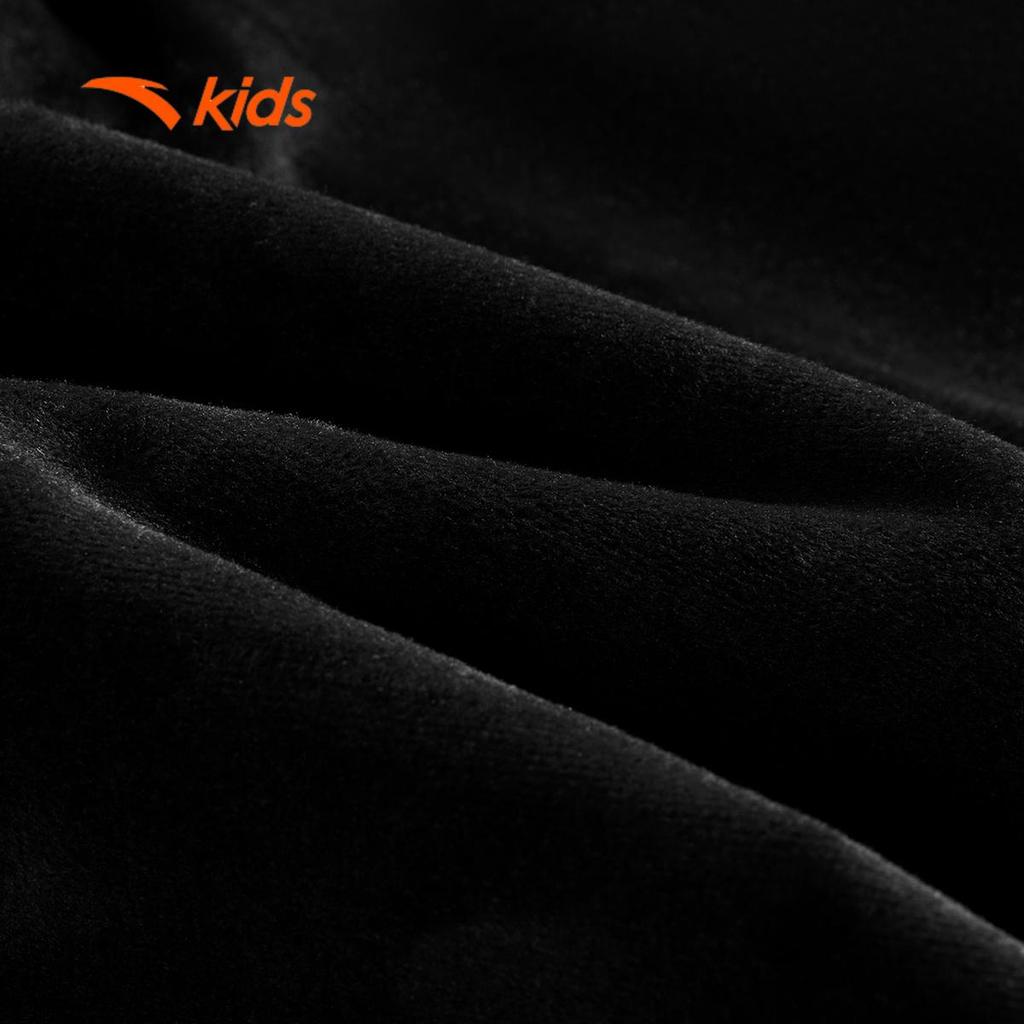 ANTA Kids Quần Nỉ Jogger Giữ Ấm Bé Trai 352546727U. Lót Nỉ Ấm, Bo Gấu, Thoải Mái Vận Đồng, Dễ Phối Đồ