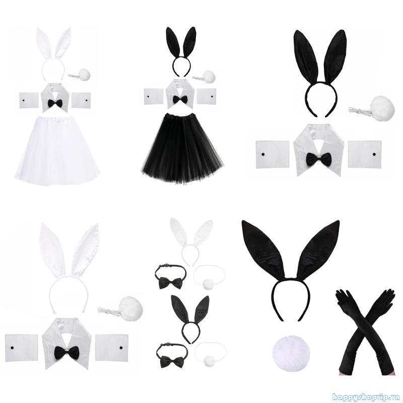 HSV Thỏ Băng Đô Cosplay Nữ Bunny Tutu Bộ Trang Phục Đảng