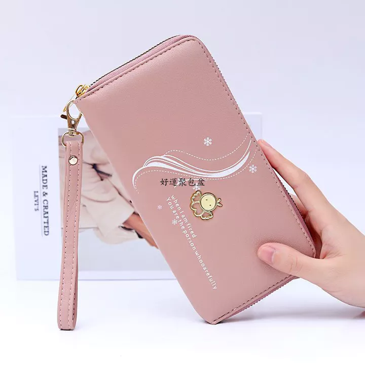 Ví Nữ Dài Đơn Giản Thời Trang Túi Dây Kéo Ví Ví Ví Ví Ví Ví Phong Cách Dây Kéo Thời Trang Đơn Giản Túi Dây Kéo Tiền Xu Ví Nữ Thời Trang Nhật Bản Hàn Quốc Ví Dài – 5