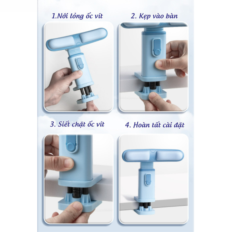 Giá Đỡ Cằm Chống Cận Thị & Gù Lưng Cho Trẻ Em - Thiết Kế An Toàn, Ngăn Ngừa Mỏi Mắt, Bảo Vệ Sức Khỏe Học Đường