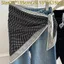 Ousxa Khăn Tam Giắc Hoa Lụa Satin Thời Trang, Thích Hợp Mùa Hè