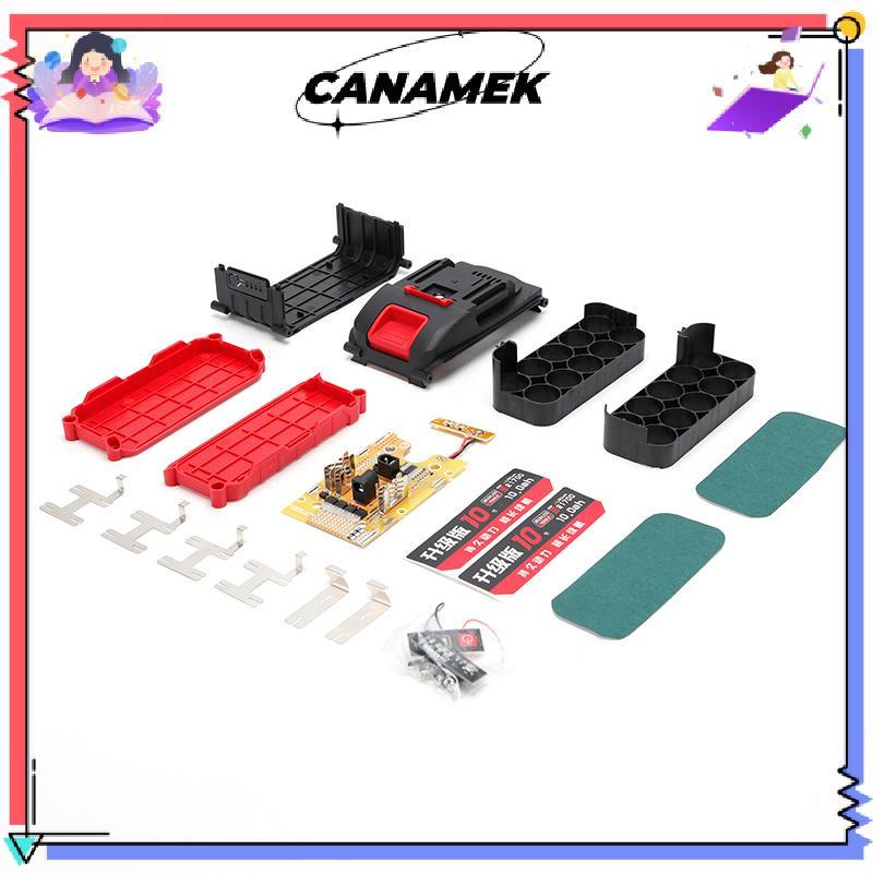 CANAMEK 21700 Li Pin Có Bảng Mạch Cho Hộp DIY Với BMS PCB Ban Bảo Vệ Sạc Có Thể Lắp Đặt 10 / 15 Pin CSF