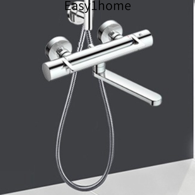 Đầu vòi sen nhiệt TOTO Nhật Bản hoàn toàn bằng đồng, bộ điều chỉnh 5 cấp độ TBV03429B+DM911CS, miễn phí vận chuyển