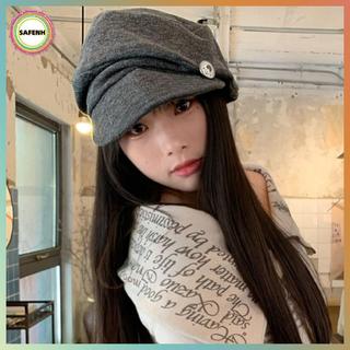 Mũ Nồi Retro Phong Cách Họa Sĩ Cho Nữ Thu Đông