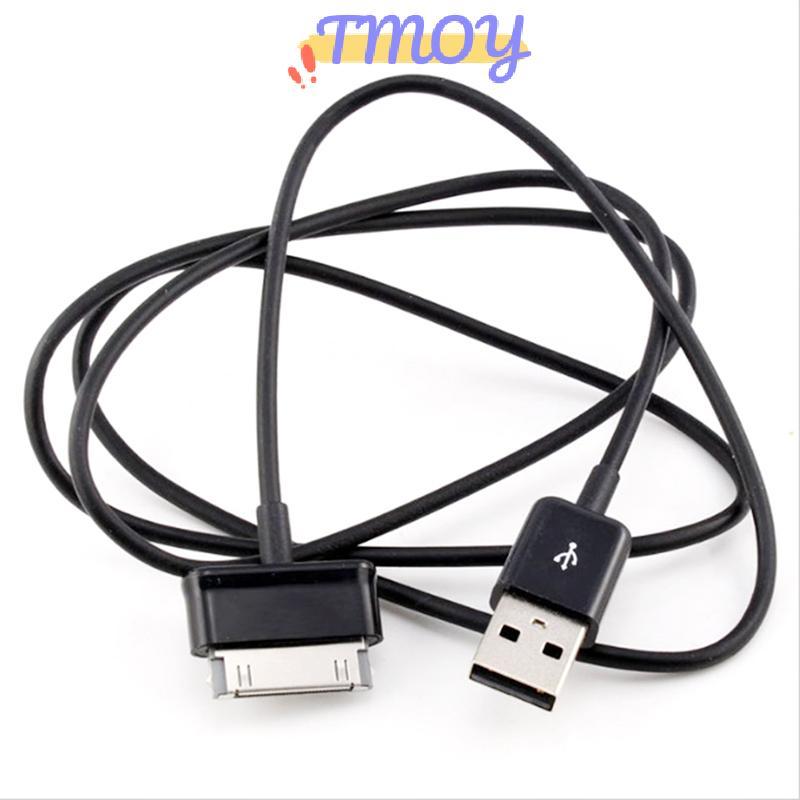 Bộ sạc cáp đồng bộ USB TMOY BK Samsung Galaxy Tab 2 Note 7.0 7.7 8.9 10.1 Máy tính bảng ĐỒNG HỒ