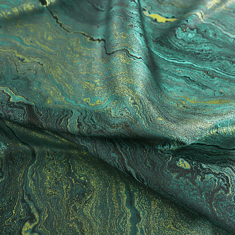 Retro Kim Loại Galaxy Satin Thổ Cẩm Vải Jacquard Cho Hanfu Mamian Váy Truyền Thống Trung Quốc Quần Áo DIY May