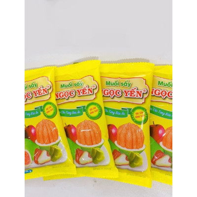 Muối Sấy Ngọc Yến 100g Chấm Hoa Quả - Đặc sản Đồng Tháp Chính Hãng - chay mặn đều dùng được
