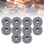 toyuvn Tấm lót nỉ toyuvn Funien Grey Drum Cymbal với Bộ phụ kiện nhạc cụ nhẹ để bảo vệ nhịp lớn hơn và âm thanh rõ ràng Dễ dàng lắp đặt Thiết kế nhỏ gọn