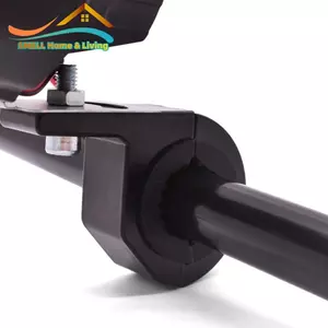 Giá đỡ đèn sương mù Đèn LED màu đen Thanh kẹp Phụ kiện xe máy 1 cái