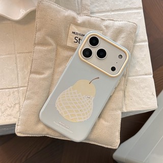 [Sheren] Vỏ Điện Thoại Quả Lê Thích Hợp Cho i17 16 15 14 13 12 11 pro max Vỏ Bảo Vệ Chống Sốc
