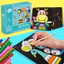 Magic Art Sticker Tranh Mẫu Giáo DIY Handmade Magic Sticker Trẻ Em Nhiều Màu Sắc Ma Thuật Nghệ Thuật Hình Dán Tranh Mẫu Giáo DIY Handmade Chất Liệu Gói Đồ Chơi Xếp Hình