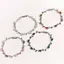 PNPIA- Bộ trang sức pha lê Cubic Zirconia hình chiếc lá Thiết kế đầy màu sắc cho cô dâu Đám cưới phù dâu Trang phục lễ kỷ niệm thanh lịch