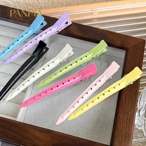 PNPIA- 5 Chiếc Kẹp Tóc Kim Loại Nhiều Màu Sắc Để Tạo Kiểu Phần Salon Chuyên Nghiệp Kẹp Tóc Kẹp Tóc Chân Tóc Dụng Cụ Lông Tơ Phụ Kiện Tóc