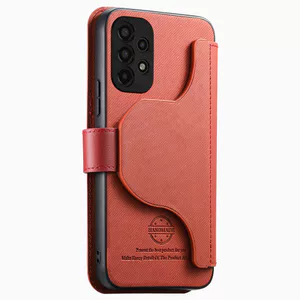 Ốp điện thoại chống sốc lật họa tiết TPU + vải 2 trong 1 cho Samsung Galaxy A22 A13 A14 4G A15 A16 5G RFID