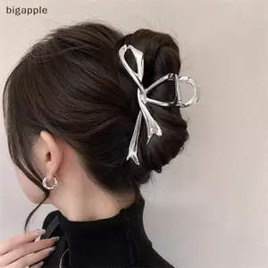 Bigapple Thời Trang Độc Đáo Hình Học Nơ Vuốt Tóc Cho Nữ Cô Gái Thanh Lịch Vuốt Tóc Đuôi Ngựa Kẹp Tóc Phụ Kiện Tóc Trang Sức Quà Tặng RDG