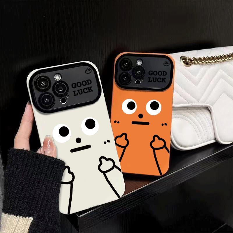 Ốp lưng iPhone 16 họa tiết chibi tức giận đơn giản thời trang trẻ trung bảo vệ toàn diện