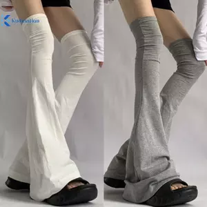 Kudosation Y2K Chân Stoings Độ Đàn Hồi Giảm Béo Đầu Gối Sos Phong Cách Nhật Bản Cay Femboy Trên Đầu Gối Sừng Hình Vòng bít Phụ Kiện Gợi Cảm Đẹp