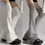 Kudosation Y2K Chân Stoings Độ Đàn Hồi Giảm Béo Đầu Gối Sos Phong Cách Nhật Bản Cay Femboy Trên Đầu Gối Sừng Hình Vòng bít Phụ Kiện Gợi Cảm Đẹp