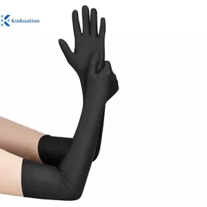 Găng tay chống nắng Spandex đàn hồi cao Kudosation Tiệc Nightclub Tiệc cưới Găng tay Bla Đẹp