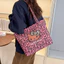 Beast Kitty Cat Tote 2026 Túi mua sắm một vai dung tích lớn 26.5.15