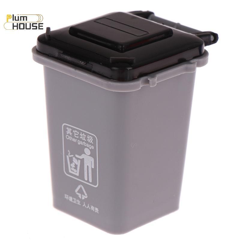 PlumHOUSE 1: 12 Nhà Búp Bê MiniTrash Có Thể Mẫu / Thùng Rác Mini / Bút Sắp Xếp Lưu Trữ Nhà Có Thể VN