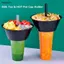 Bigapple 10 / 50 Chiếc Cốc Nhựa Dùng Một Lần Cho Trà Bong Bóng, Snas, Món Tráng Miệng, Người Lớn & Trẻ Em RDG