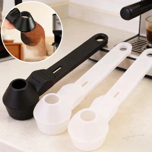 Mới Tay Cầm Dài Muỗng Cà Phê Dung Tích Lớn Chống Rò Rỉ Thìa Tròn Đa Năng Dụng Cụ Nhà Bếp