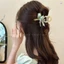 Kẹp Cá Mập Tulip Cho Nữ Nửa Updo Tóc Vuốt Kẹp Phụ Kiện Tóc Mùa Hè Có Răng Chống Trơn Trượt